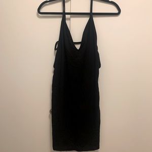 American Apparel Little Black Dress with Strappy Back- Medium